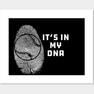 Baseball Softball - It's my DNA Posters and Art